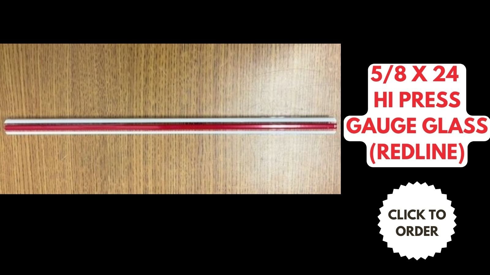 5/8 x 24 red